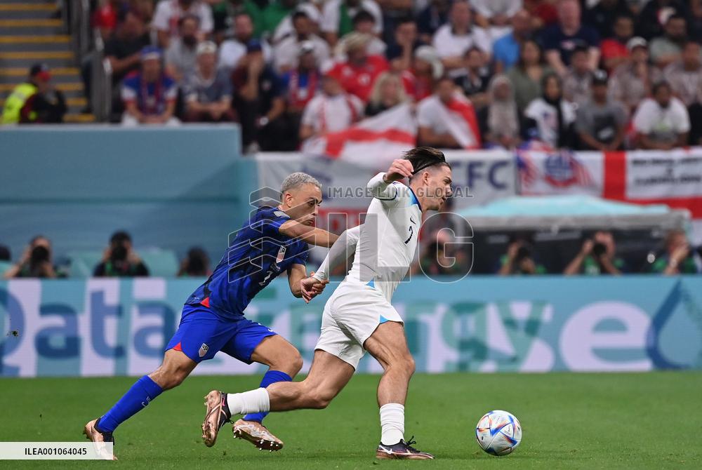 (SP)QATAR-AL KHOR-2022 WORLD CUP-GROUP B-ENG VS USA