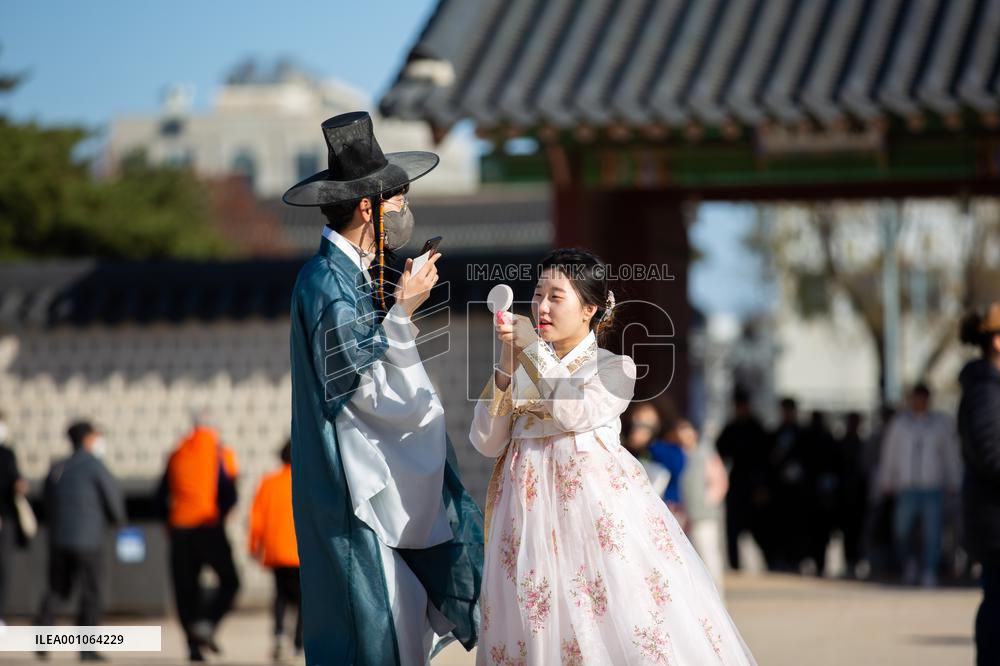 SOUTH KOREA-SEOUL-GYEONGBOKGUNG PALACE