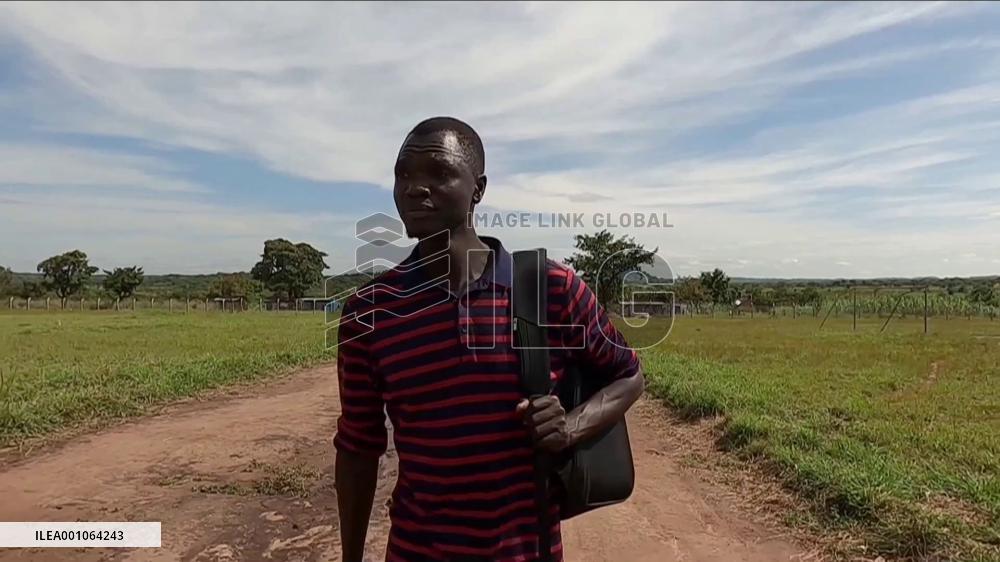 South Sudanese refugee fights deforestation in Uganda by planting trees