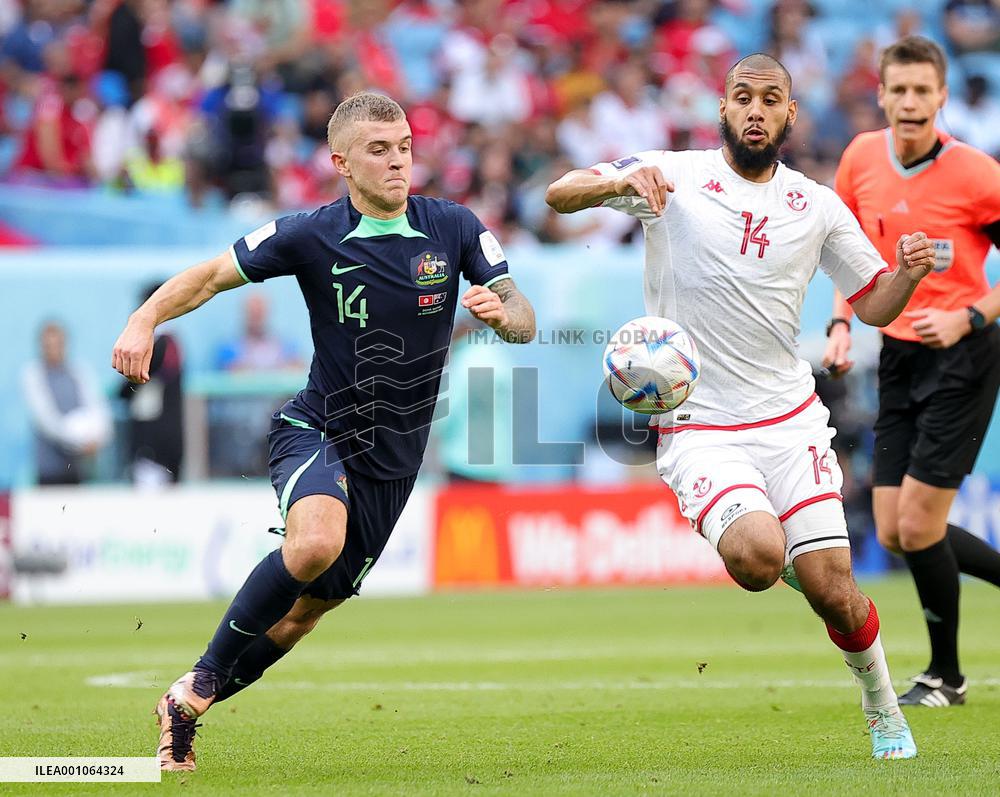 (SP)QATAR-AL WAKRAH-2022 WORLD CUP-GROUP D-TUN VS AUS