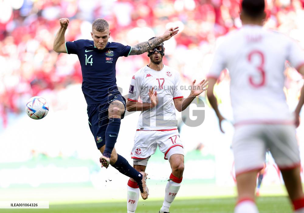 (SP)QATAR-AL WAKRAH-2022 WORLD CUP-GROUP D-TUN VS AUS