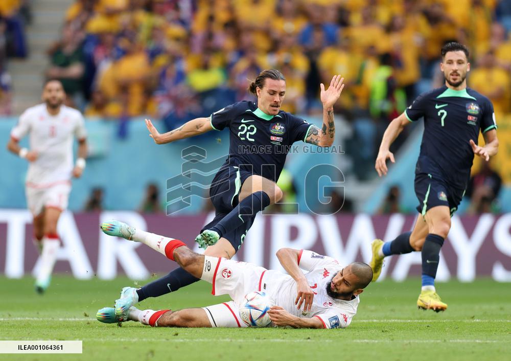 (SP)QATAR-AL WAKRAH-2022 WORLD CUP-GROUP D-TUN VS AUS