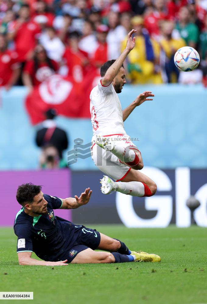 (SP)QATAR-AL WAKRAH-2022 WORLD CUP-GROUP D-TUN VS AUS