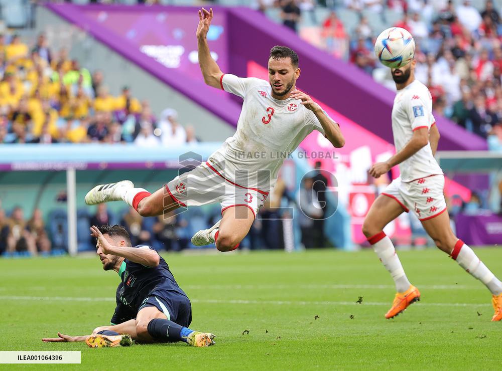 (SP)QATAR-AL WAKRAH-2022 WORLD CUP-GROUP D-TUN VS AUS