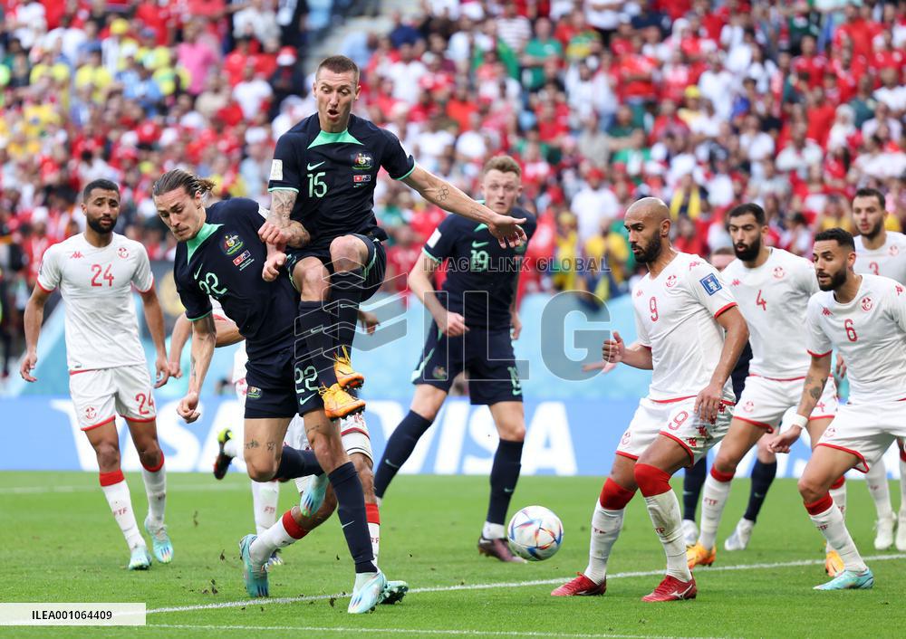 (SP)QATAR-AL WAKRAH-2022 WORLD CUP-GROUP D-TUN VS AUS