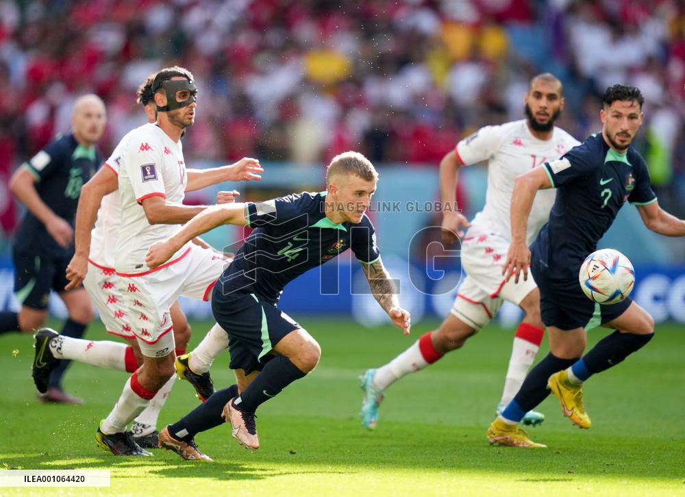(SP)QATAR-AL WAKRAH-2022 WORLD CUP-GROUP D-TUN VS AUS