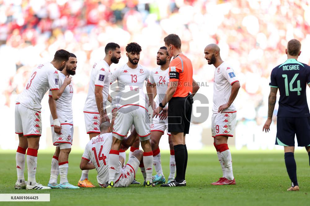 (SP)QATAR-AL WAKRAH-2022 WORLD CUP-GROUP D-TUN VS AUS
