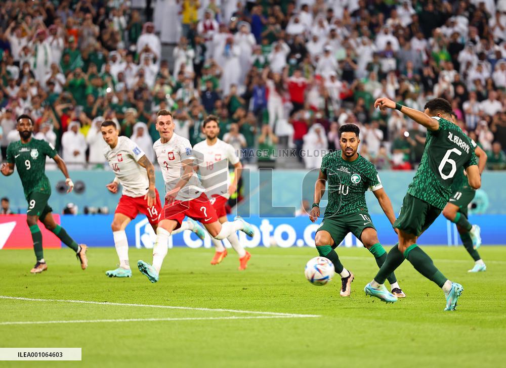 (SP)QATAR-AL RAYYAN-2022 WORLD CUP-GROUP C-POL VS KSA