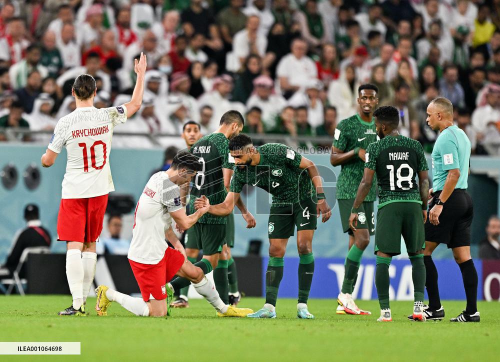 (SP)QATAR-AL RAYYAN-2022 WORLD CUP-GROUP C-POL VS KSA