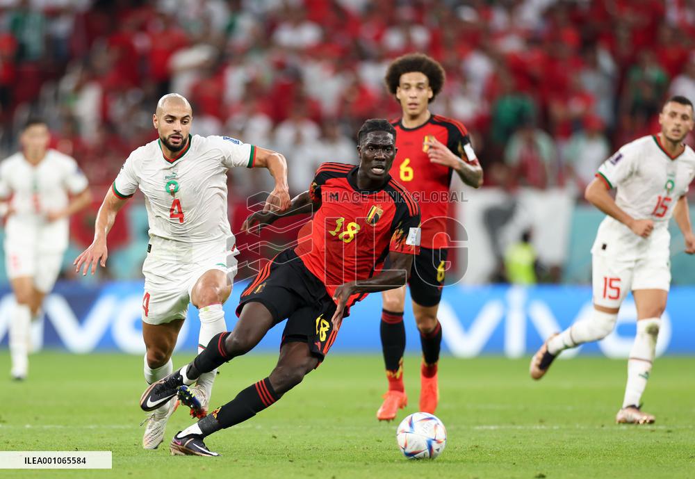 (SP)QATAR-DOHA-2022 WORLD CUP-GROUP F-BEL VS MAR