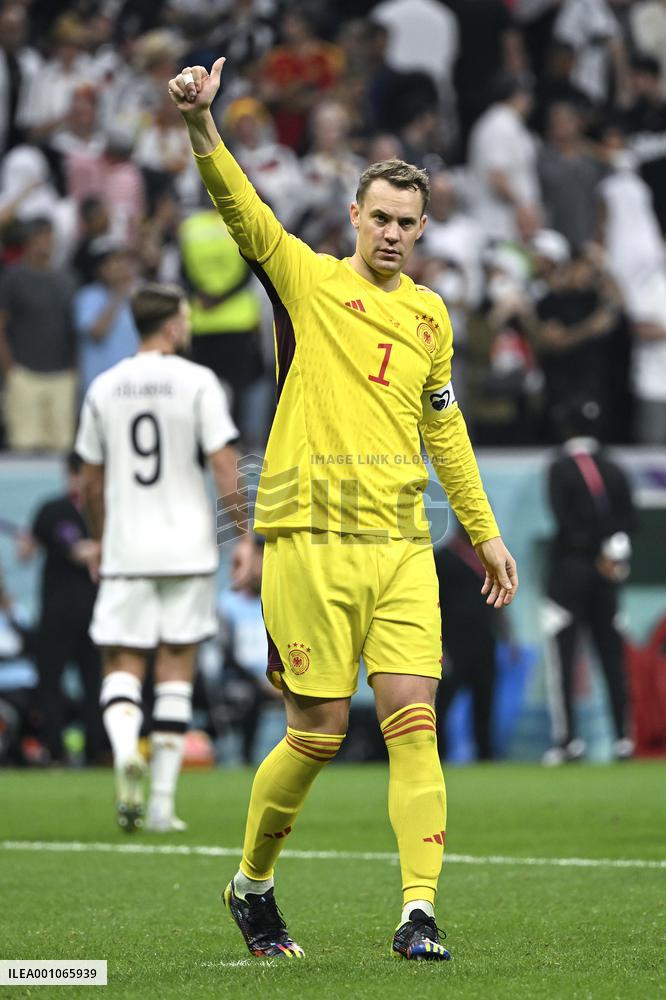 (SP)QATAR-AL KHOR-2022 WORLD CUP-GROUP E-ESP VS GER