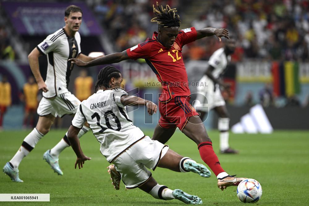 (SP)QATAR-AL KHOR-2022 WORLD CUP-GROUP E-ESP VS GER