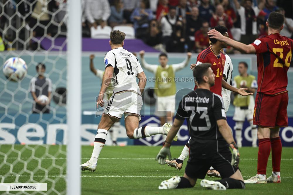 (SP)QATAR-AL KHOR-2022 WORLD CUP-GROUP E-ESP VS GER