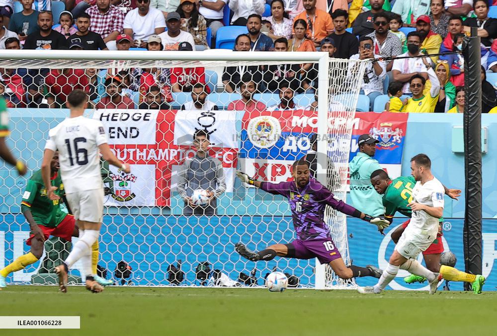 (SP)QATAR-AL WAKRAH-2022 WORLD CUP-GROUP G-SRB VS CMR