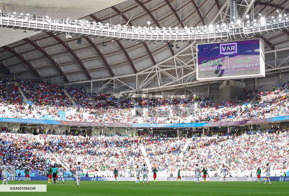 (SP)QATAR-AL WAKRAH-2022 WORLD CUP-GROUP G-CMR VS SRB