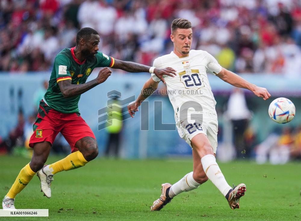 (SP)QATAR-AL WAKRAH-2022 WORLD CUP-GROUP G-SRB VS CMR