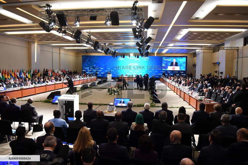 TÜRKIYE-ISTANBUL-PRESIDENT-COMCEC-MINISTERIAL SESSION