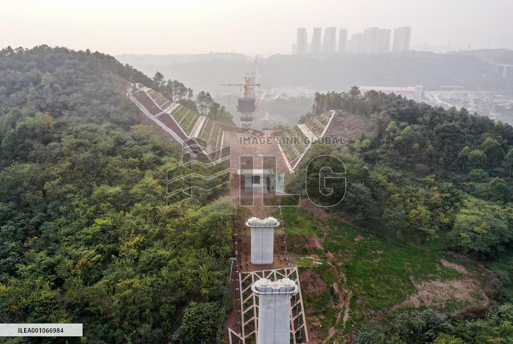 CHINA-CHONGQING-HIGH-SPEED RAILWAY-CONSTRUCTION (CN)
