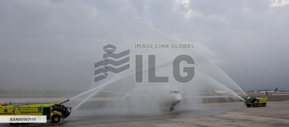 ISRAEL-FLIGHT-CHINESE MAINLAND-RESUMPTION