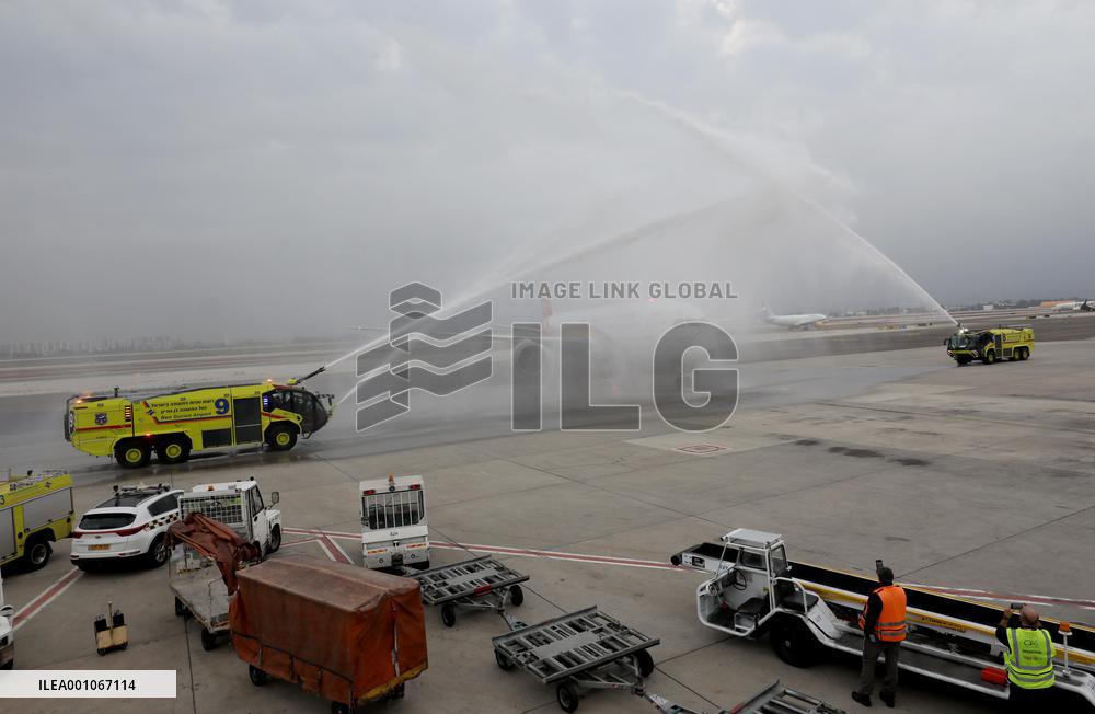 ISRAEL-FLIGHT-CHINESE MAINLAND-RESUMPTION