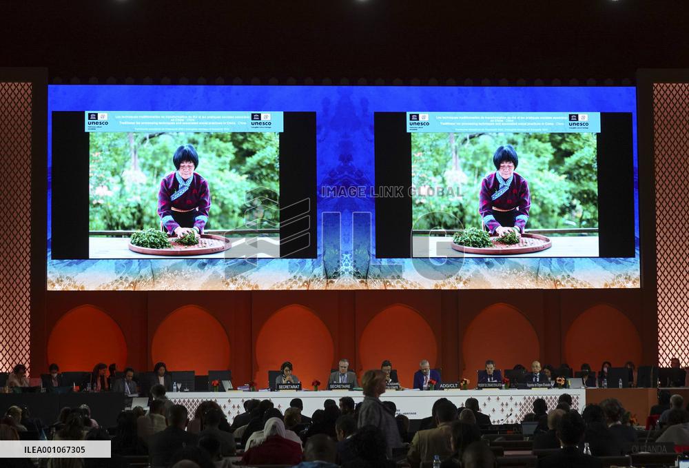 MOROCCO-RABAT-UNESCO-CHINA'S TRADITIONAL TEA-MAKING-INTANGIBLE CULTURAL HERITAGE