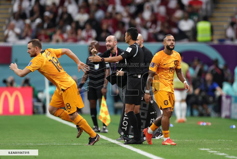 (SP)QATAR-AL KHOR-2022 WORLD CUP-GROUP A-NED VS QAT