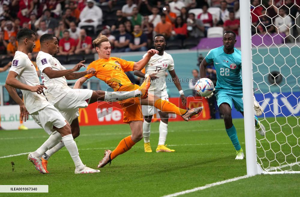 (SP)QATAR-AL KHOR-2022 WORLD CUP-GROUP A-NED VS QAT