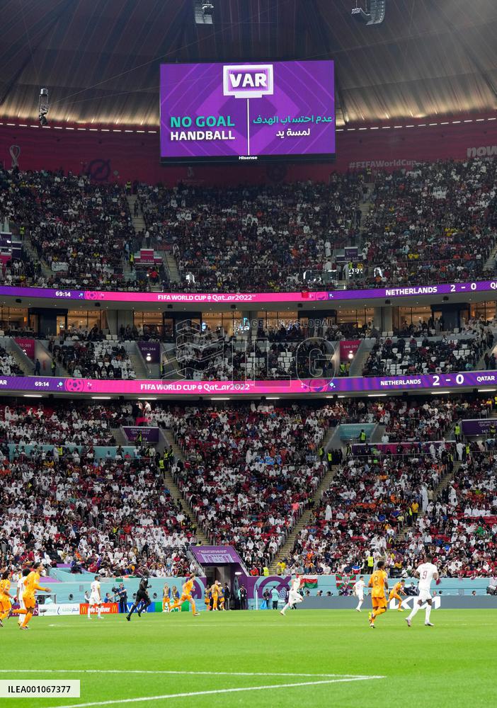 (SP)QATAR-AL KHOR-2022 WORLD CUP-GROUP A-NED VS QAT