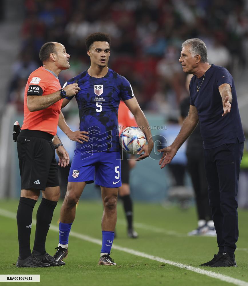 (SP)QATAR-DOHA-2022 WORLD CUP-GROUP B-IRN VS USA