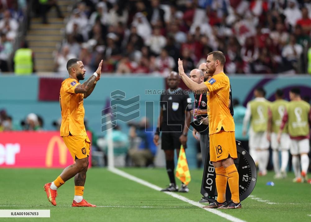 (SP)QATAR-AL KHOR-2022 WORLD CUP-GROUP A-NED VS QAT