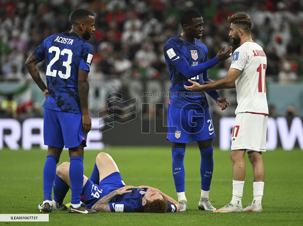 (SP)QATAR-DOHA-2022 WORLD CUP-GROUP B-IRN VS USA