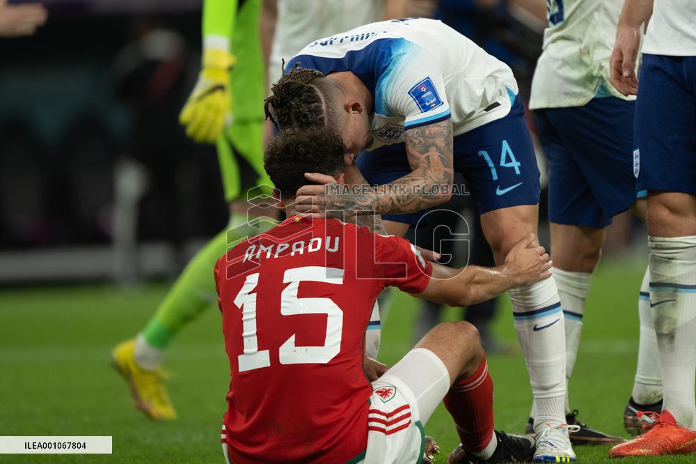 (SP)QATAR-AL RAYYAN-2022 WORLD CUP-GROUP B-WAL VS ENG