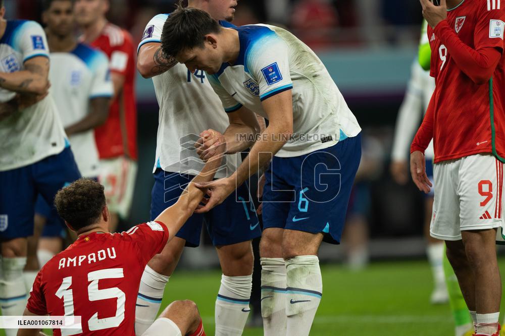 (SP)QATAR-AL RAYYAN-2022 WORLD CUP-GROUP B-WAL VS ENG