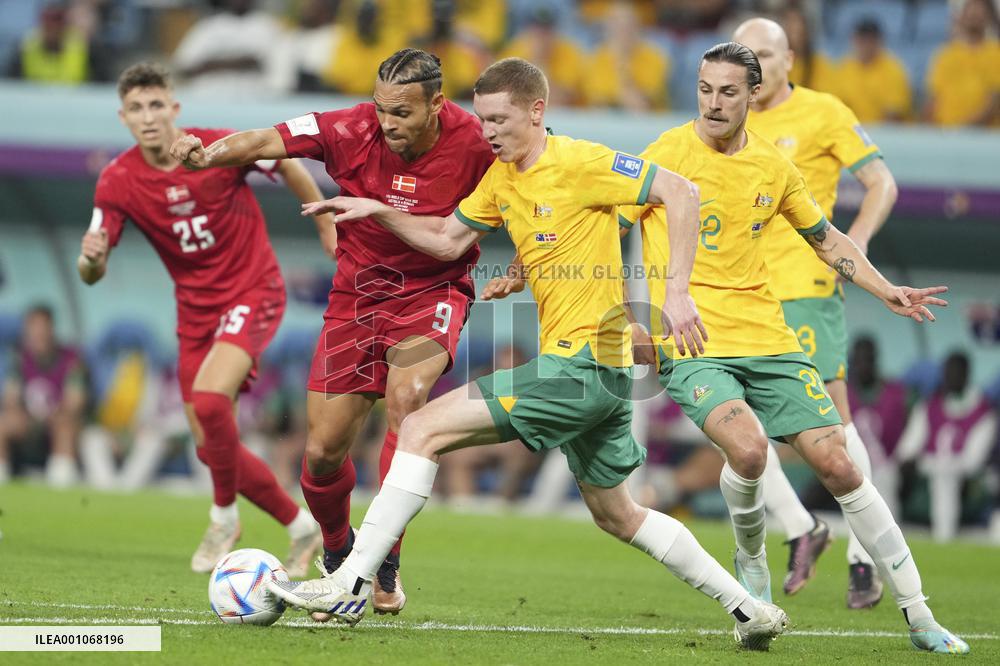 (SP)QATAR-AL WAKRAH-2022 WORLD CUP-GROUP D-AUS VS DEN