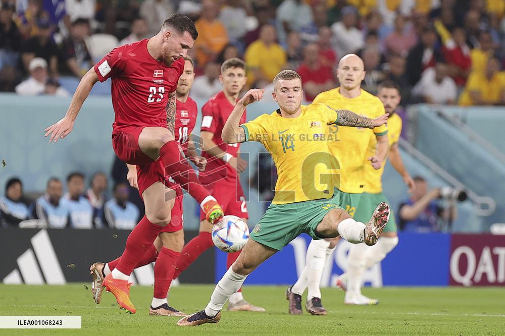 (SP)QATAR-AL WAKRAH-2022 WORLD CUP-GROUP D-AUS VS DEN