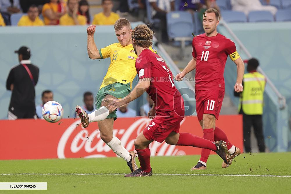 (SP)QATAR-AL WAKRAH-2022 WORLD CUP-GROUP D-AUS VS DEN