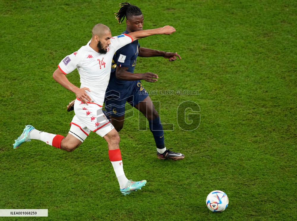 (SP)QATAR-AL RAYYAN-2022 WORLD CUP-GROUP D-TUN VS FRA