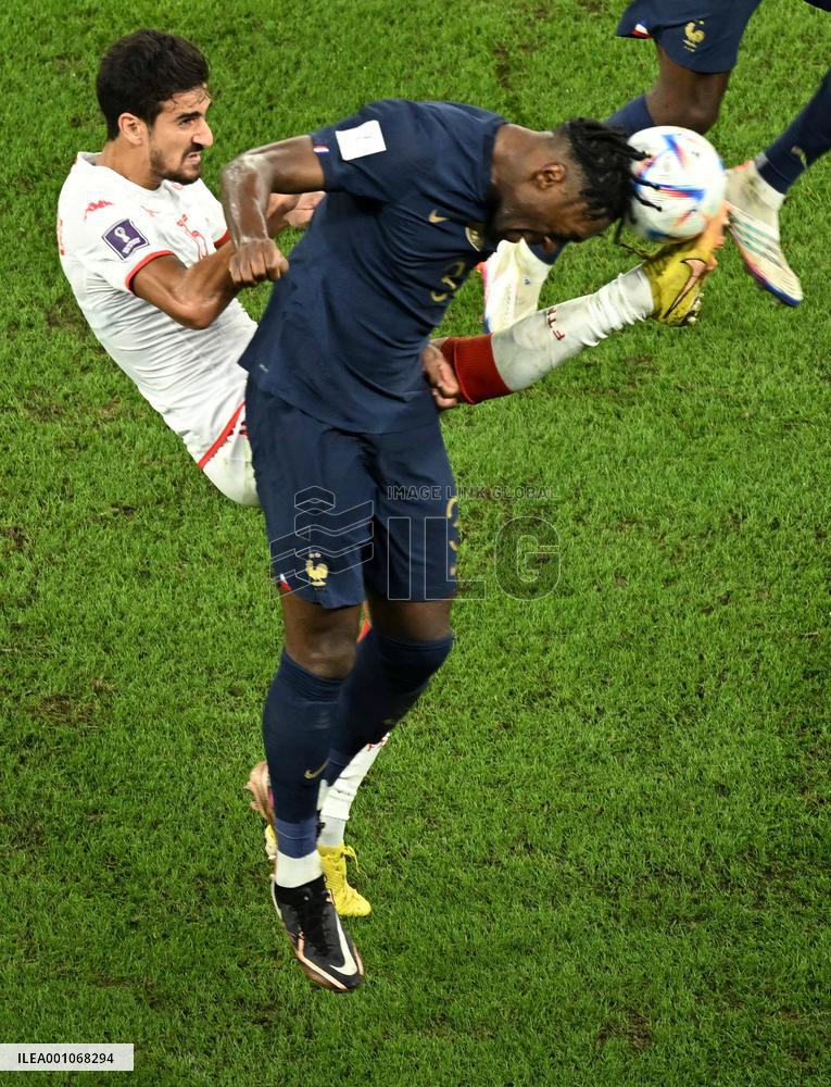 (SP)QATAR-AL RAYYAN-2022 WORLD CUP-GROUP D-TUN VS FRA