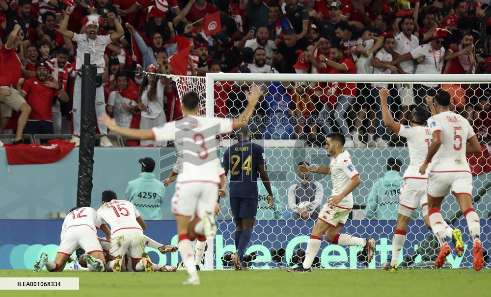 (SP)QATAR-AL RAYYAN-2022 WORLD CUP-GROUP D-TUN VS FRA