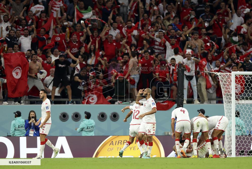 (SP)QATAR-AL RAYYAN-2022 WORLD CUP-GROUP D-TUN VS FRA