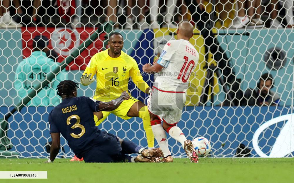 (SP)QATAR-AL RAYYAN-2022 WORLD CUP-GROUP D-TUN VS FRA
