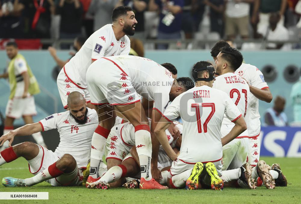 (SP)QATAR-AL RAYYAN-2022 WORLD CUP-GROUP D-TUN VS FRA
