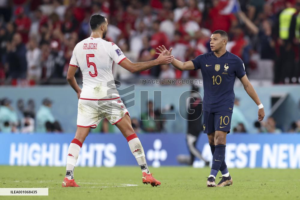 (SP)QATAR-AL RAYYAN-2022 WORLD CUP-GROUP D-TUN VS FRA