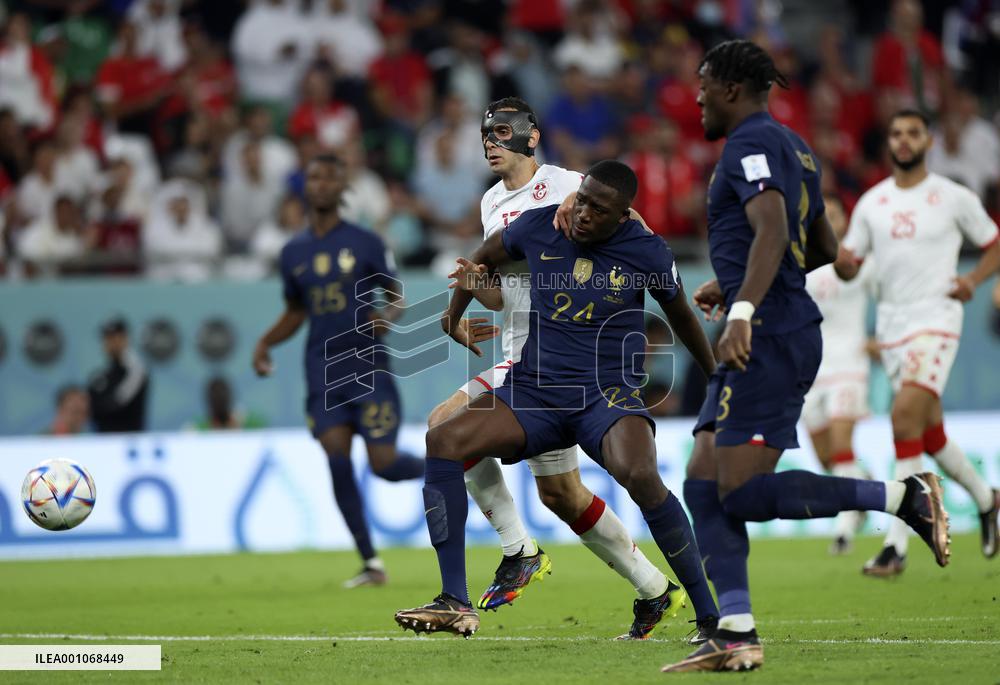 (SP)QATAR-AL RAYYAN-2022 WORLD CUP-GROUP D-TUN VS FRA