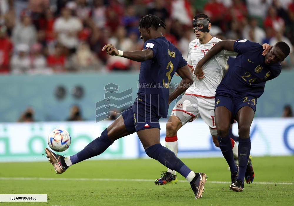 (SP)QATAR-AL RAYYAN-2022 WORLD CUP-GROUP D-TUN VS FRA