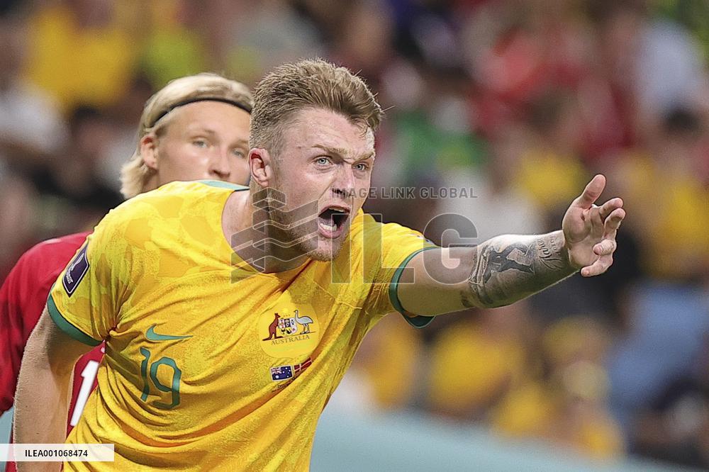 (SP)QATAR-AL WAKRAH-2022 WORLD CUP-GROUP D-AUS VS DEN