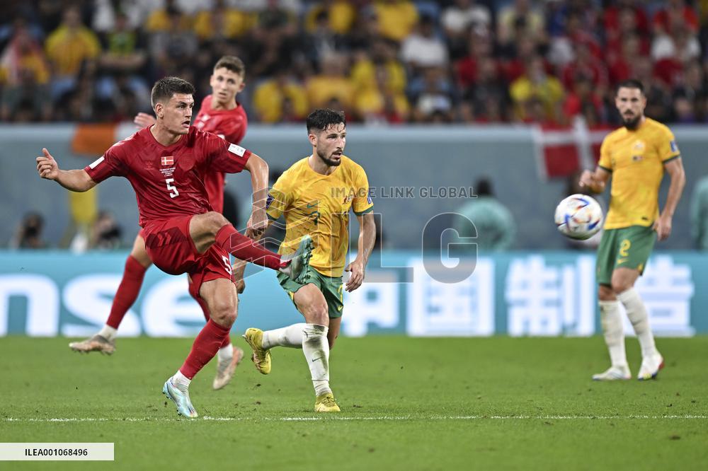 (SP)QATAR-AL WAKRAH-2022 WORLD CUP-GROUP D-AUS VS DEN