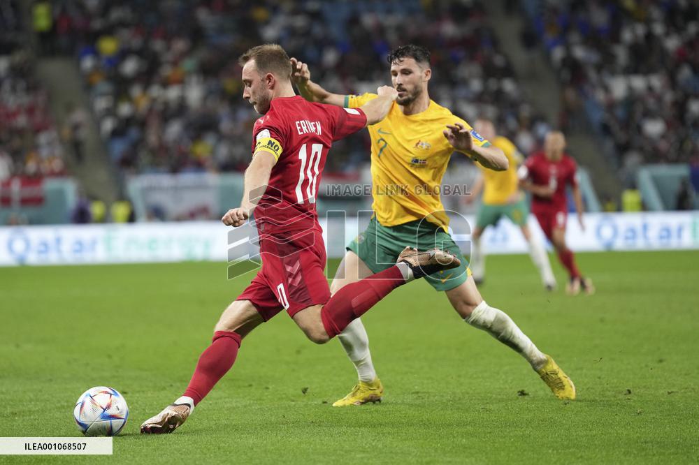 (SP)QATAR-AL WAKRAH-2022 WORLD CUP-GROUP D-AUS VS DEN