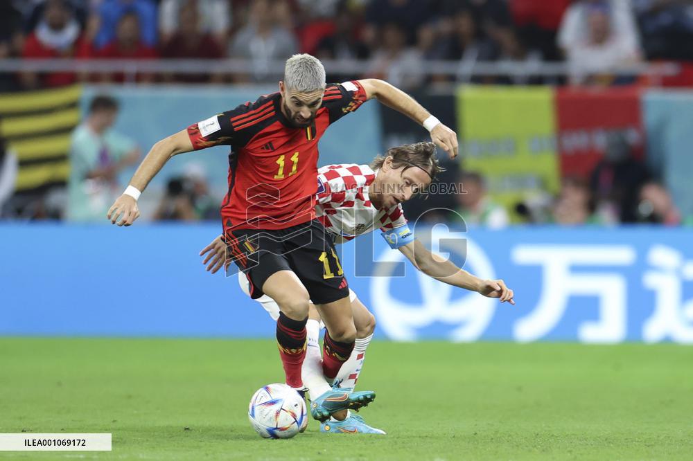(SP)QATAR-AL RAYYAN-2022 WORLD CUP-GROUP F-CRO VS BEL