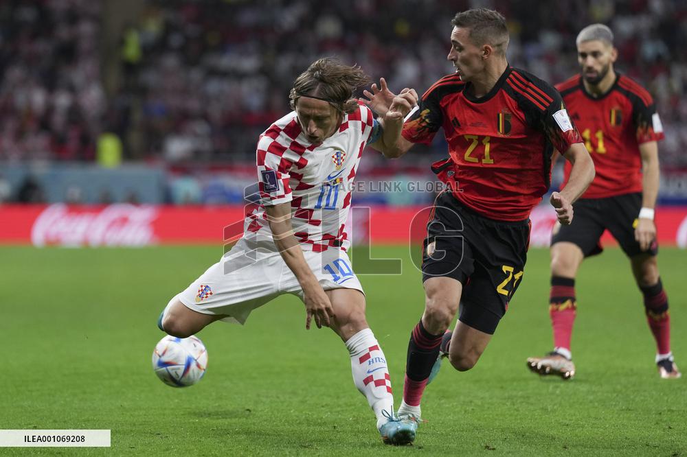 (SP)QATAR-AL RAYYAN-2022 WORLD CUP-GROUP F-CRO VS BEL